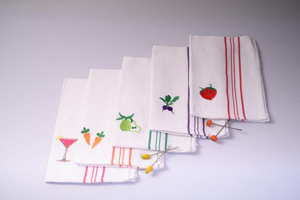 Printed and Embroidery-Kitchen Towels